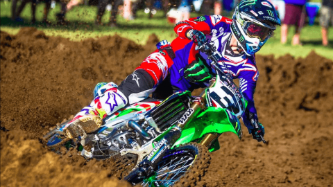 Eli Tomac at the sixth round of 2017 Lucas Oil Pro Championship